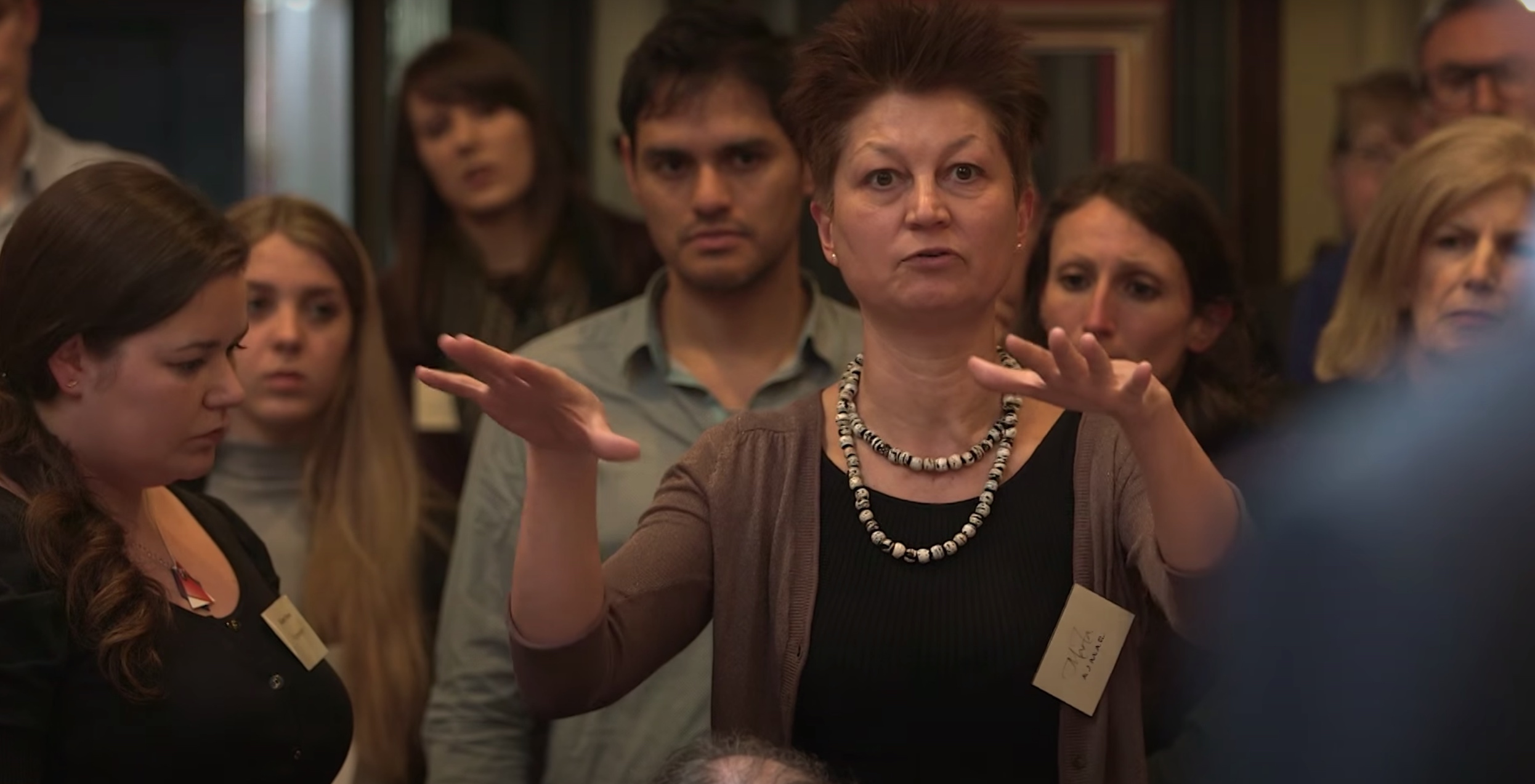 Marta Ajmar speaking at Thinking With Your Hands