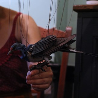 Puppet by Sarah Vigars. Image Credit: Tom Crame.